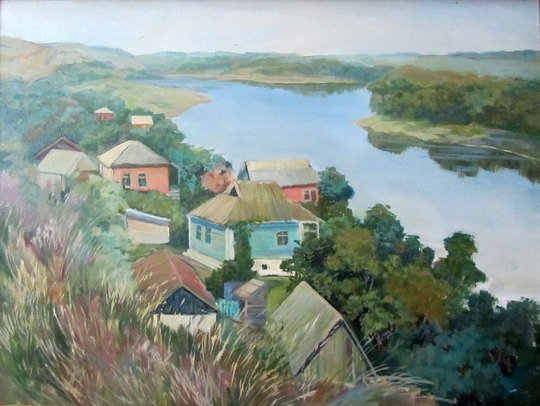 Пейзаж Донской с курень