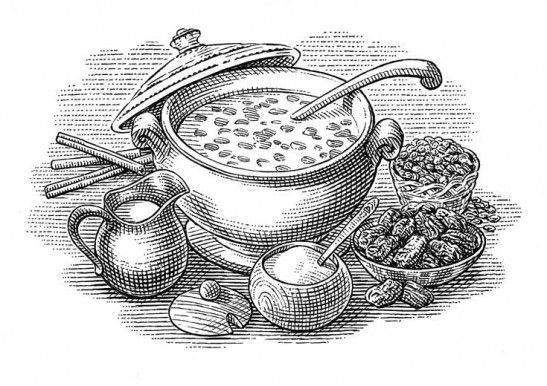 Суп гравюра