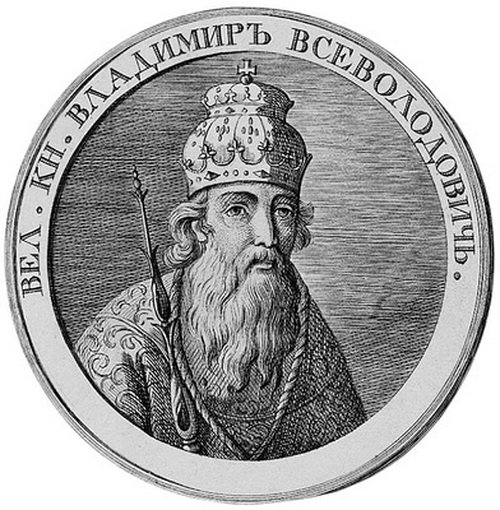 Владимир Мономах черно белая