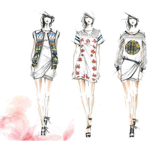 Авангардный стиль в одежде эскизы