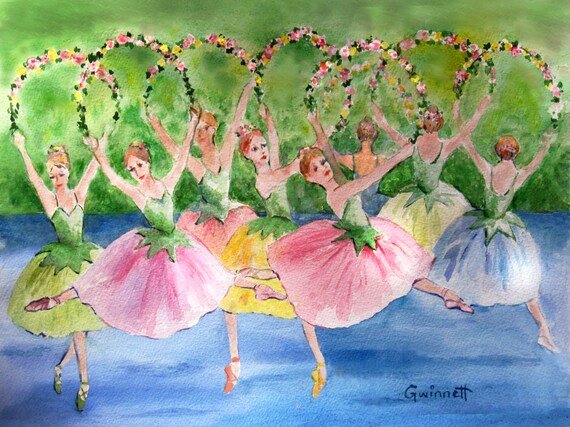 Вальс цветов картина