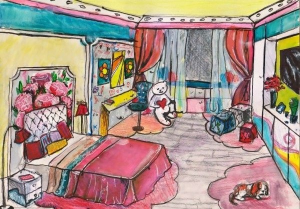 Нарисовать комнату