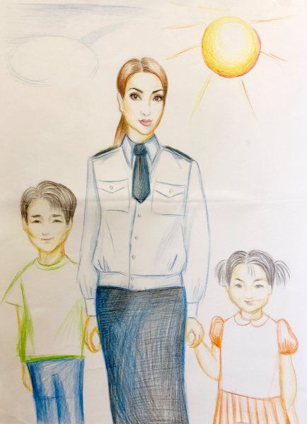 Моя мама полицейский