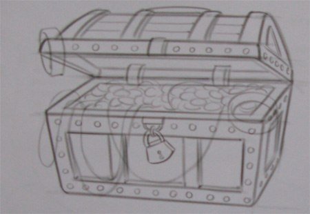 Ларчик рисунок (48 фото)