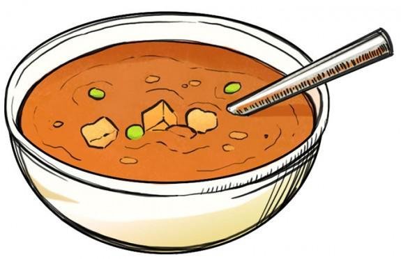 Нарисовать суп