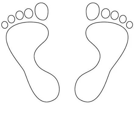 Рисунок ступни человека (50 фото)