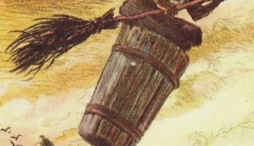 Ступа и метла бабы яги