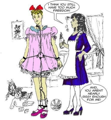 Рисунки с стиле Фемдом