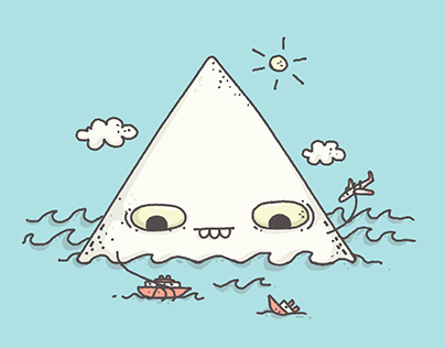 Раскраска Бермудский треугольник