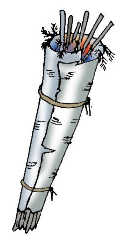 Сказка берестяная трубочка