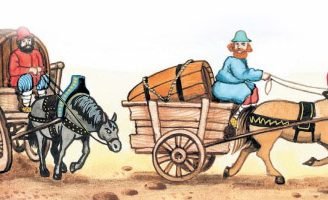 Иван Андреевич Крылов басня обоз