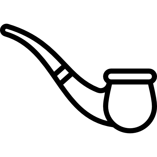 Курительная трубка векторный