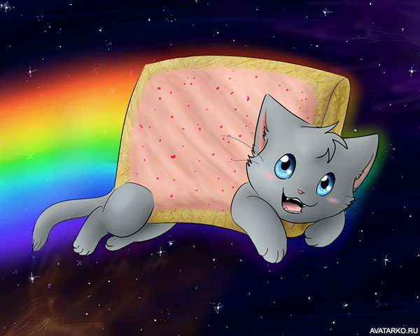 Радужный нян Кэт
