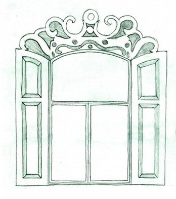 Зарисовки наличников