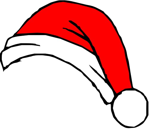 Новогодняя шапочка вырезка