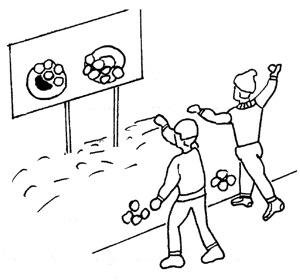 Играющие мальчики рисунок