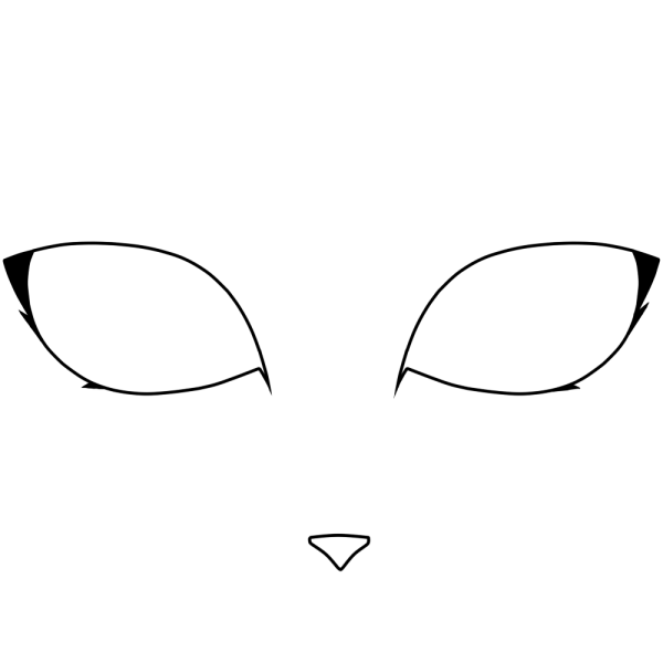 Макет глаз для рисования