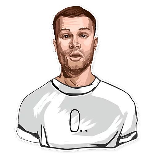 Макс Корж карандашом