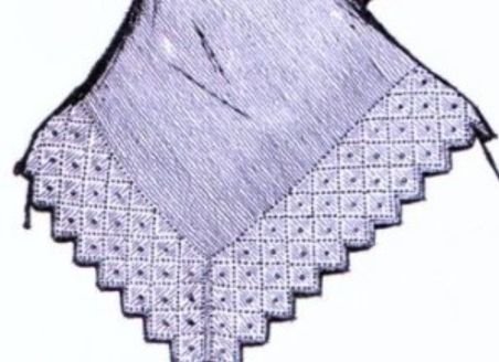 Кайма для пуховой косынки