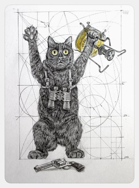 Кафе кот Бегемот