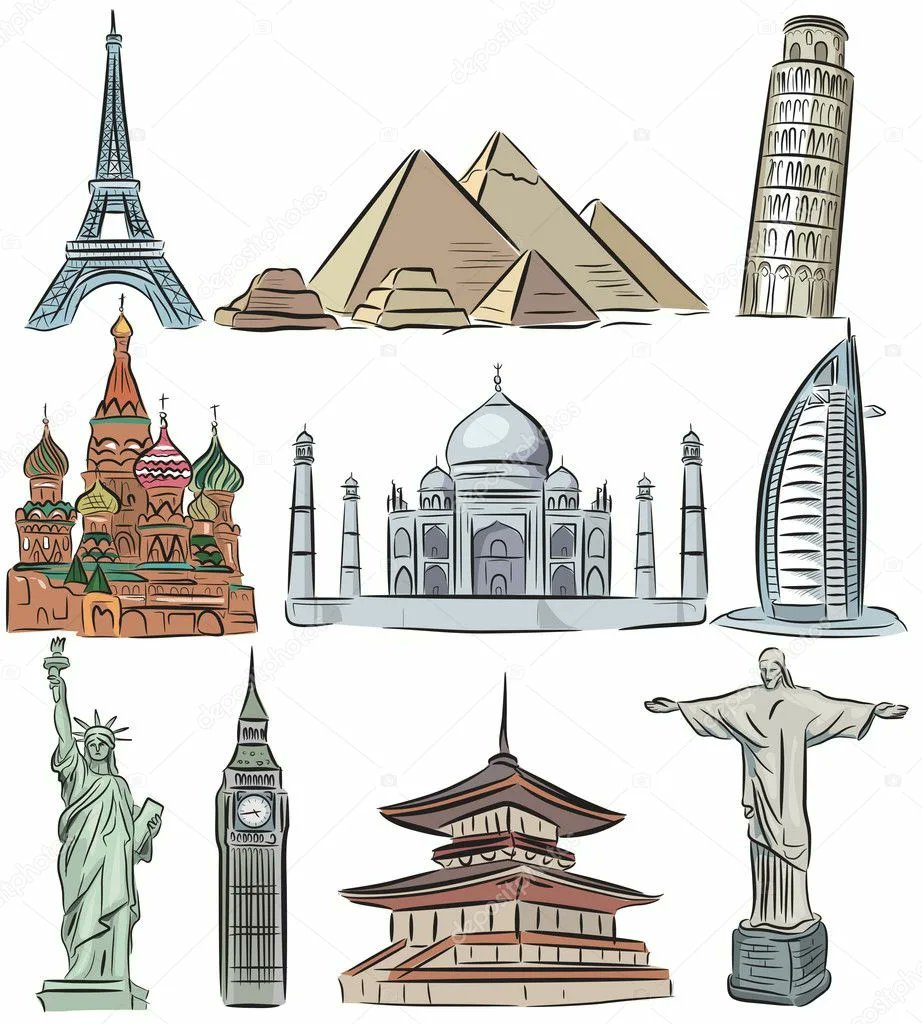 Архитектурные символы городов мира