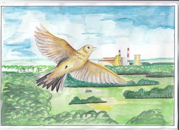 Иллюстрация к роману Глинка Жаворонок