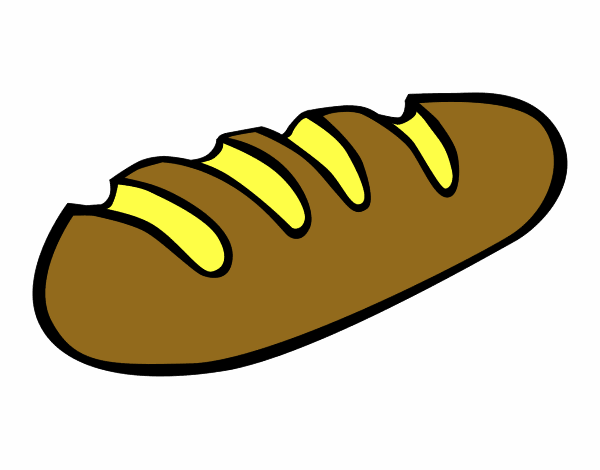 Трафарет хлеба для рисования