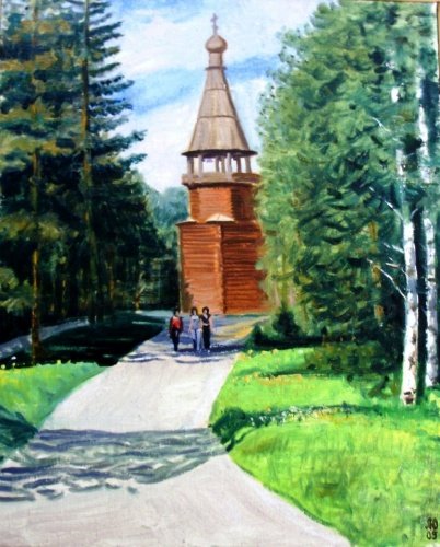 Малые Карелы Архангельск рисунок