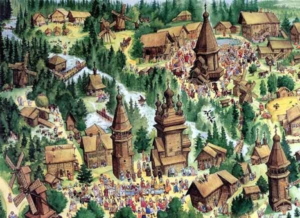 Рисунки малые Карелы детские