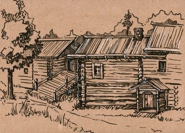 Малые Карелы рисунок