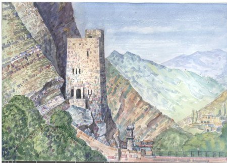 Рисунок Ахульго