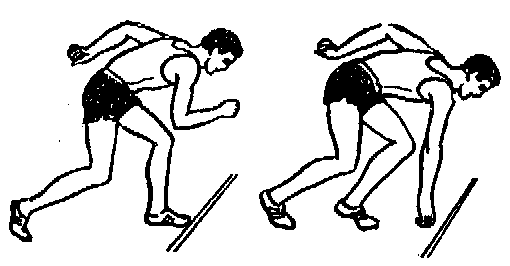 Высокий старт челночный бег