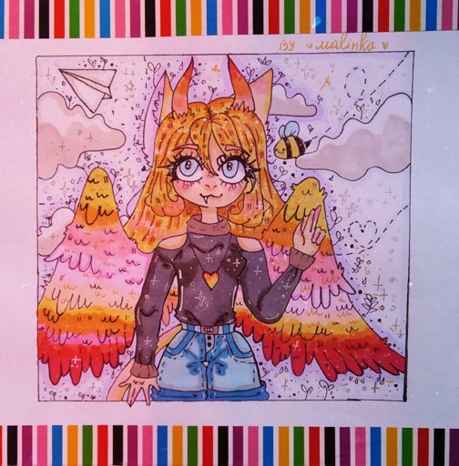 Рисунки девушек инстаграма