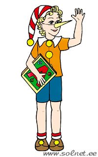 Костюм Буратино рисунок