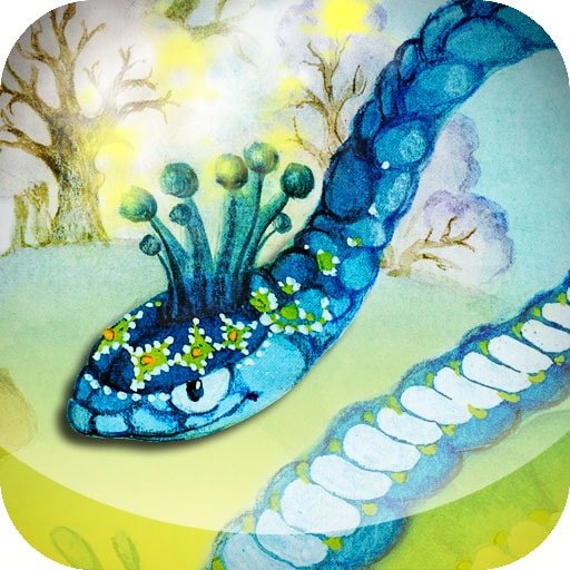 Голубая змейка Бажов