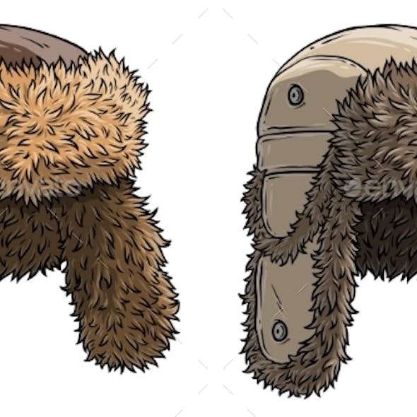 Шапка ушанка мультяшная