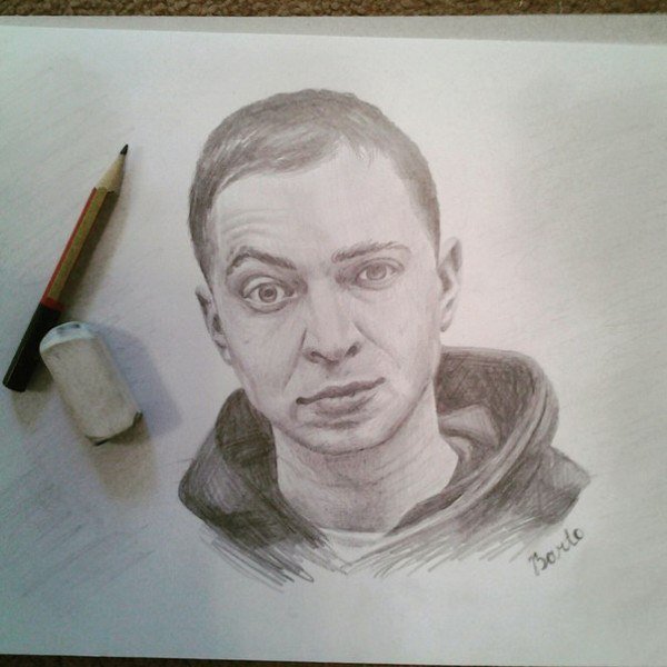 Оксимирон портрет