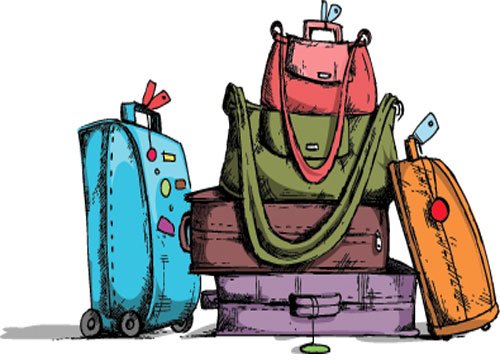 Багаж иллюстрации