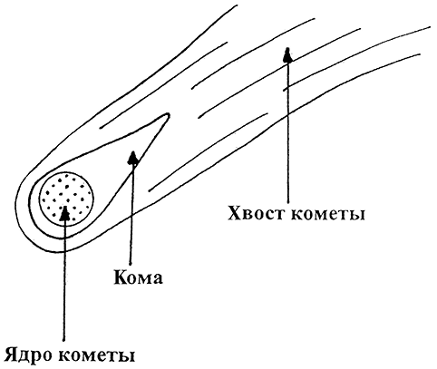 Строение кометы
