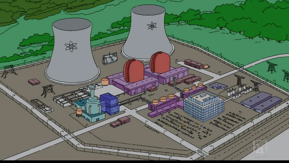 Аэс школа. Спрингфилдская АЭС симпсоны. Атомная станция Спрингфилд симпсоны. Спрингфилдская АЭС гомер. Springfield tapped out атомная станция.