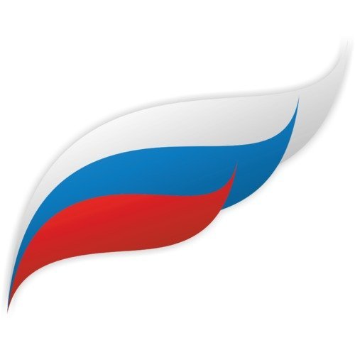 Лента Триколор России вектор