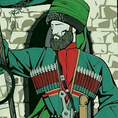 Раскраска национальные костюмы Адыги