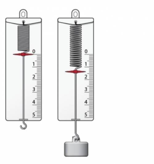 Динамометр с пружиной для измерения в ньютонах