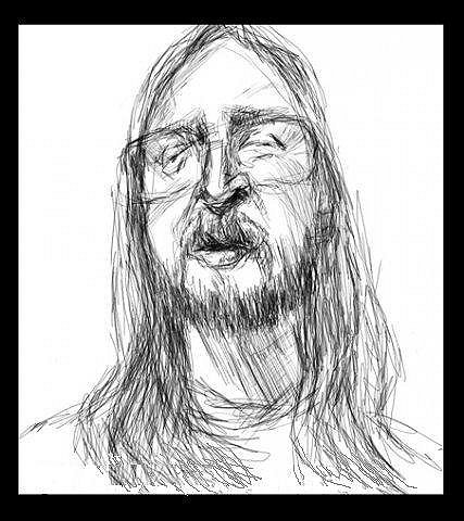 Портрет Егора Летова