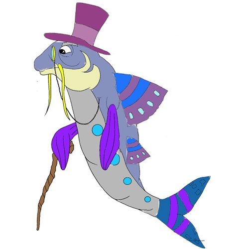 Пескарь Иваныч из Лунтика