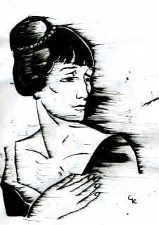 Ю.Анненков портрет Ахматовой