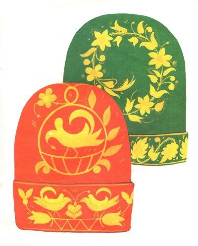 Татарский калфак и тюбетейка