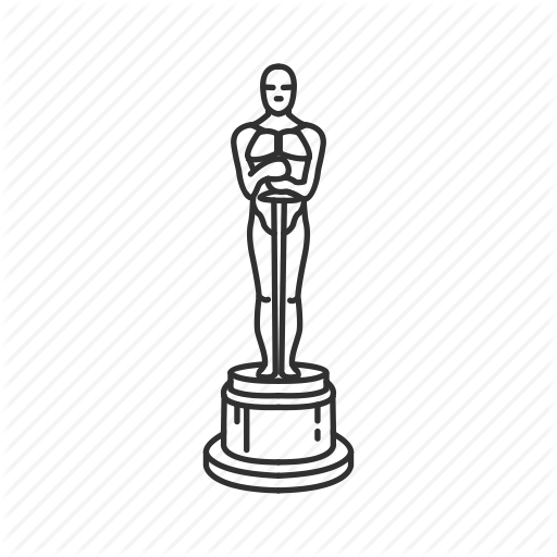 Оскар статуэтка силуэт