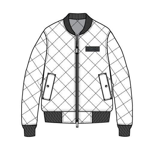 Бомберы технический эскиз