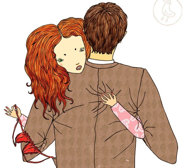 Мужчина и женщина сердце